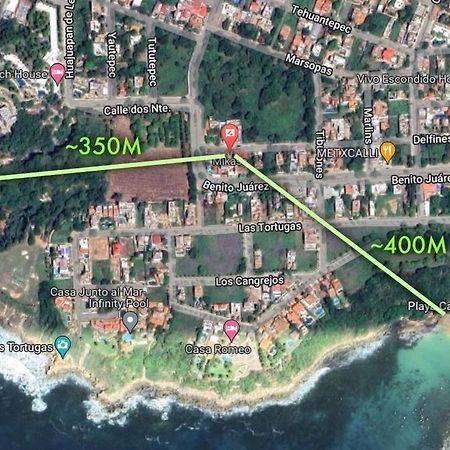Studio -Trees At Mikasa- Near Beach, Pool, Fast Wifi, Ac & King Bed Puerto Escondido  Esterno foto