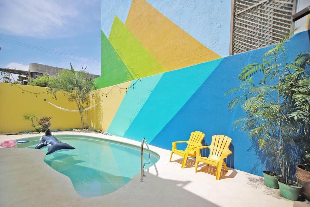 Studio -Trees At Mikasa- Near Beach, Pool, Fast Wifi, Ac & King Bed Puerto Escondido  Esterno foto
