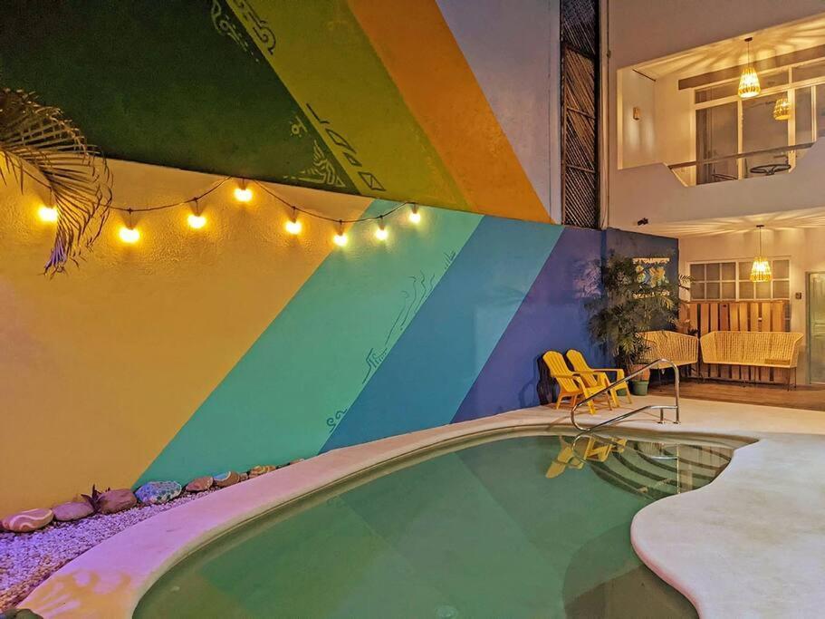 Studio -Trees At Mikasa- Near Beach, Pool, Fast Wifi, Ac & King Bed Puerto Escondido  Esterno foto