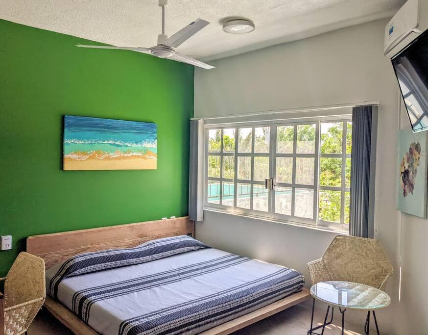 Studio -Trees At Mikasa- Near Beach, Pool, Fast Wifi, Ac & King Bed Puerto Escondido  Esterno foto