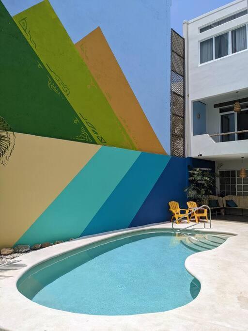 Studio -Trees At Mikasa- Near Beach, Pool, Fast Wifi, Ac & King Bed Puerto Escondido  Esterno foto